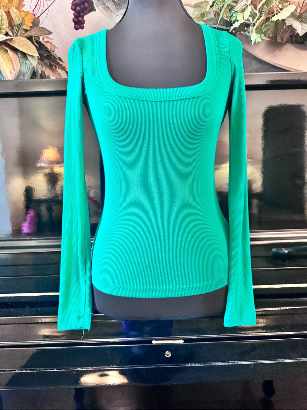 Cotton On Green Long Sleeve Top